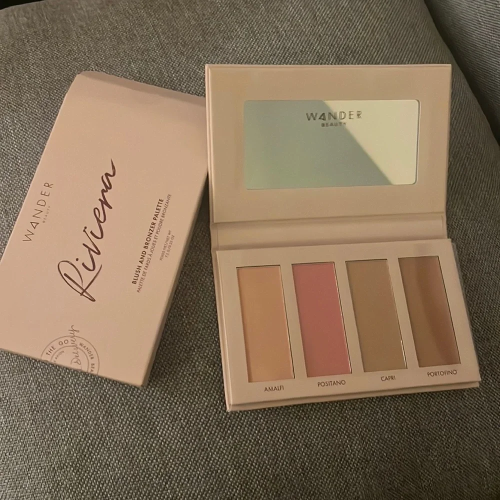 WANDER Beauty RIVIERA Blush and Bronzer Palette